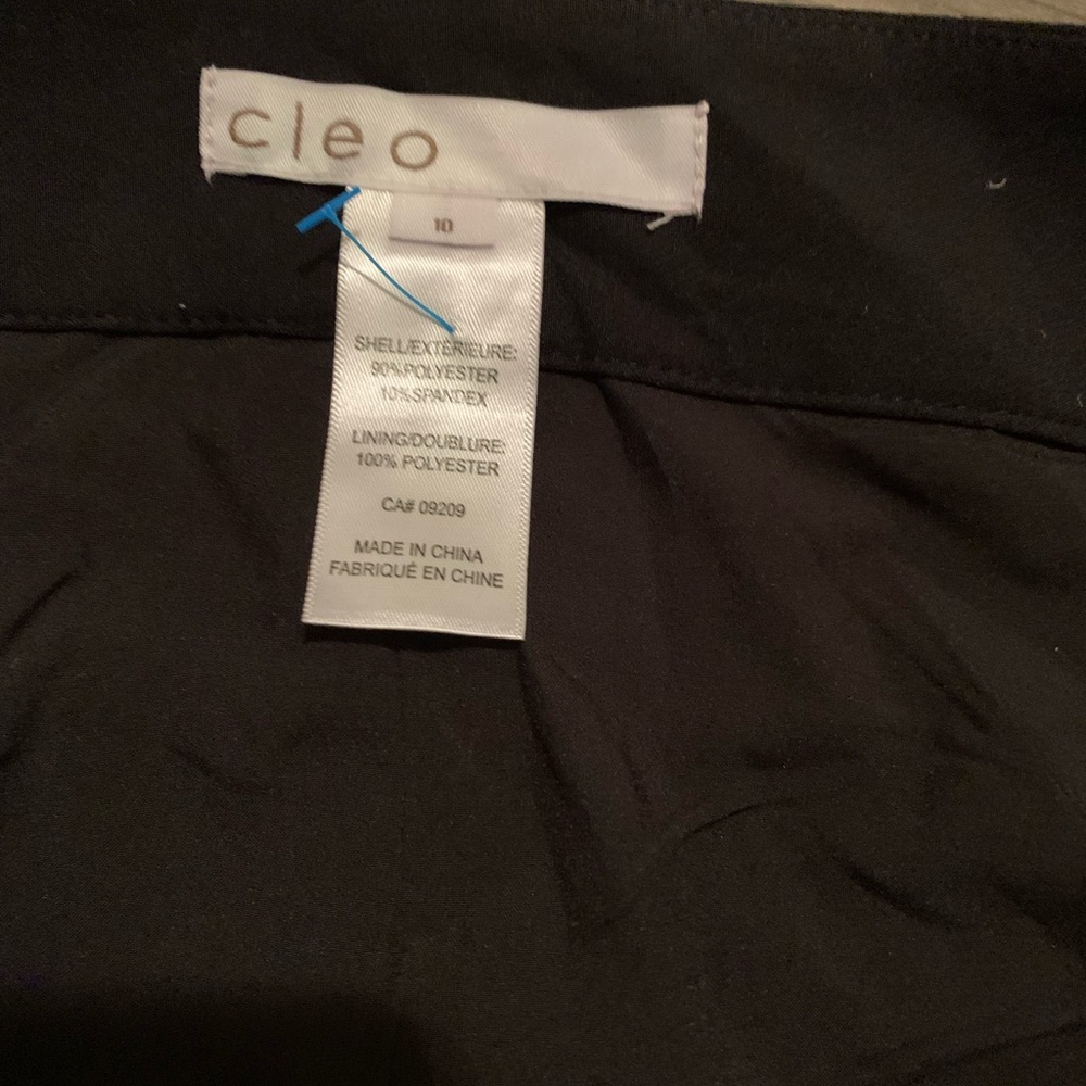 Cleo NWT Elegant Black Pencil Skirt - Picture 7 of 8
